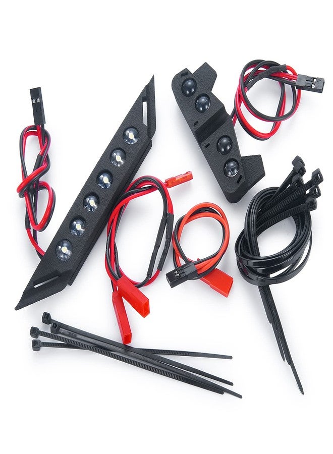 طقم إضاءة LED أمامي وخلفي من مورلوردي للسيارات التي تعمل بالتحكم عن بعد، مناسب لسيارات TRX Slash VXL XL-5 بمقياس 1/10، ترقيات للشاحنات ذات الدفع الرباعي والثنائي. - Image 1